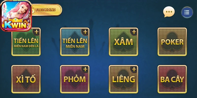 Khuyến mãi hấp dẫn dành cho người chơi mới tại game bài đổi thưởng kwin